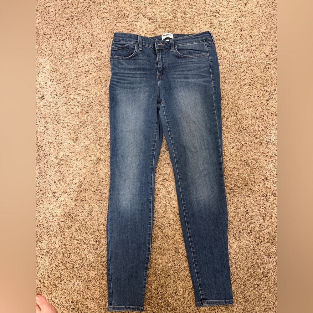 William Rast Women's Dark Blue Skinny Jeans